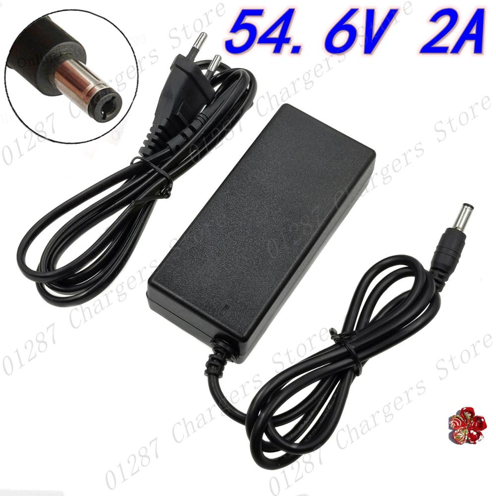 Electric Scooter Charger - 54,6V 2A oplader voor 48V Li-ion