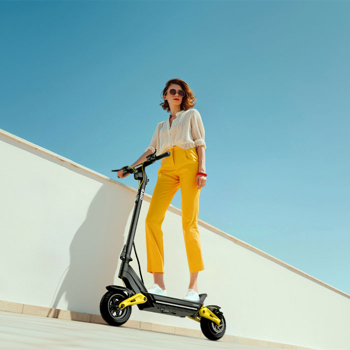 EU-voorraad C-type demping Dub - Folding Electric Scooter recensie en prijs