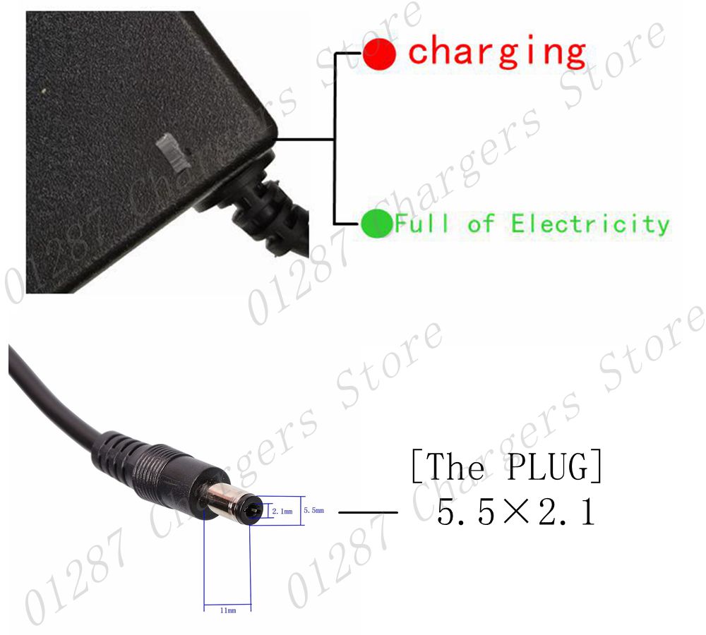 54,6V 2A oplader voor 48V Li-i - Electric Scooter Charger recensie en prijs